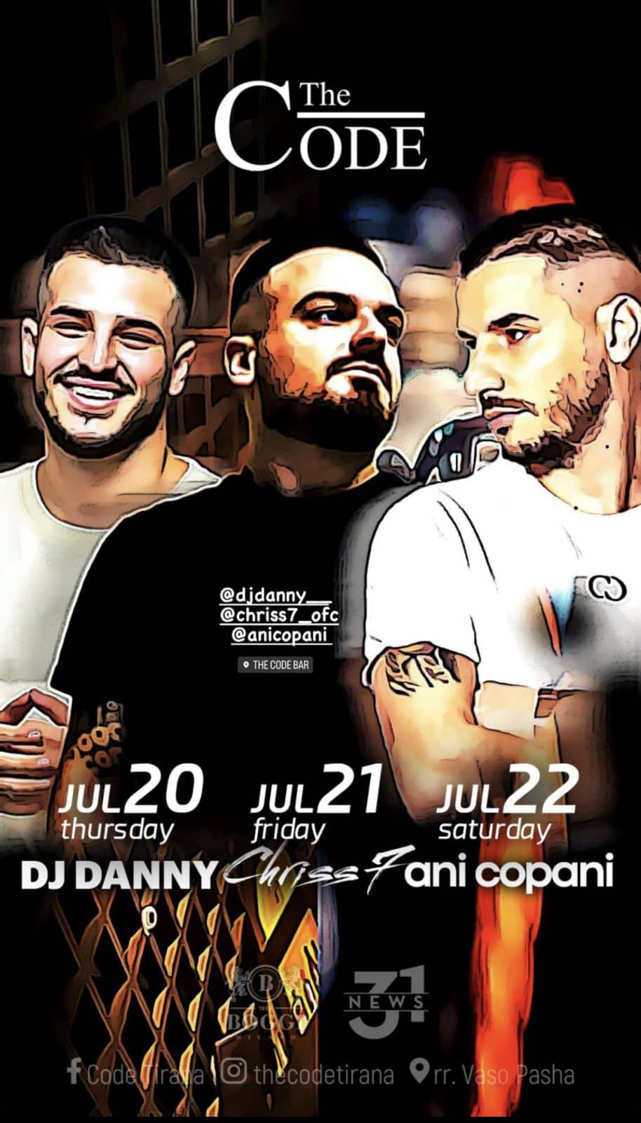 Fundjava te "The Code Bar" Tirane - Almanart